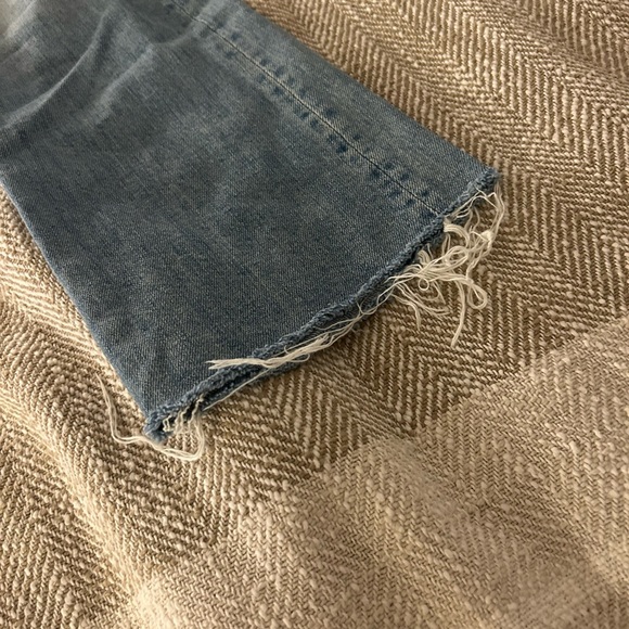 Mother Denim The Hustler Ankle Fray Jeans - Picture 10 of 13